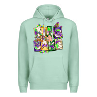 Seafoam king cake mardi gras Premium Hoodie - CowGirlArtShop