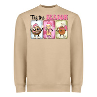 Mushroom Christmas tis the season Heavyweight Sweatshirt - MaliasSmallBusiness
