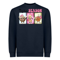 Navy Christmas tis the season Heavyweight Sweatshirt - MaliasSmallBusiness