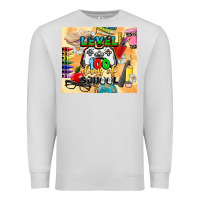 Dove Grey level 100 days of school Premium Sweatshirt - CowGirlArtShop