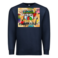 Navy level 100 days of school Premium Sweatshirt - CowGirlArtShop