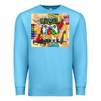Ocean Blue level 100 days of school Premium Sweatshirt - CowGirlArtShop