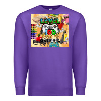 Purple level 100 days of school Premium Sweatshirt - CowGirlArtShop