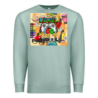 Seafoam level 100 days of school Premium Sweatshirt - CowGirlArtShop
