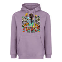 Lavender mom of twins boys mother's day Heavyweight Hoodie - CowGirlArtShop