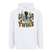 White mom of twins boys mother's day Heavyweight Hoodie - CowGirlArtShop