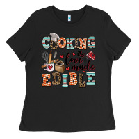 Black cooking is love made edible Ladies Tee - AdoDesignShop