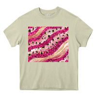 Mossy pink glitter Heavy Core Tee - JahusDesignShop