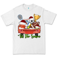 White tis the season sports truck christmas Premium Tee - AdoDesignShop