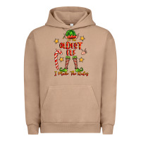 Pigment Burro im the oldest elf i make the rules Urban Hoodie - FaDigitalArtStudio