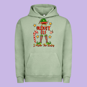 Im The Oldest Elf I Make The Rules Urban Hoodie Designed By Fadigitalartstudio