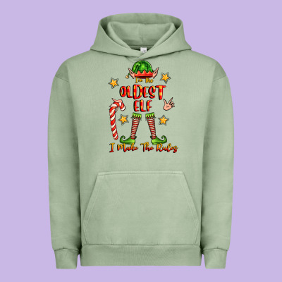 Im The Oldest Elf I Make The Rules Urban Hoodie Designed By Fadigitalartstudio