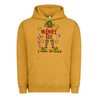 Pigment Peanut Butter im the oldest elf i make the rules Urban Hoodie - FaDigitalArtStudio