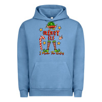 Pigment Pebble Blue im the oldest elf i make the rules Urban Hoodie - FaDigitalArtStudio