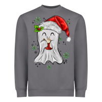 Storm merry christmas ghost Heavyweight Sweatshirt - MaliasSmallBusiness