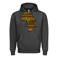 Charcoal Heather Africa Zipper Hoodie - Bettercallsaul
