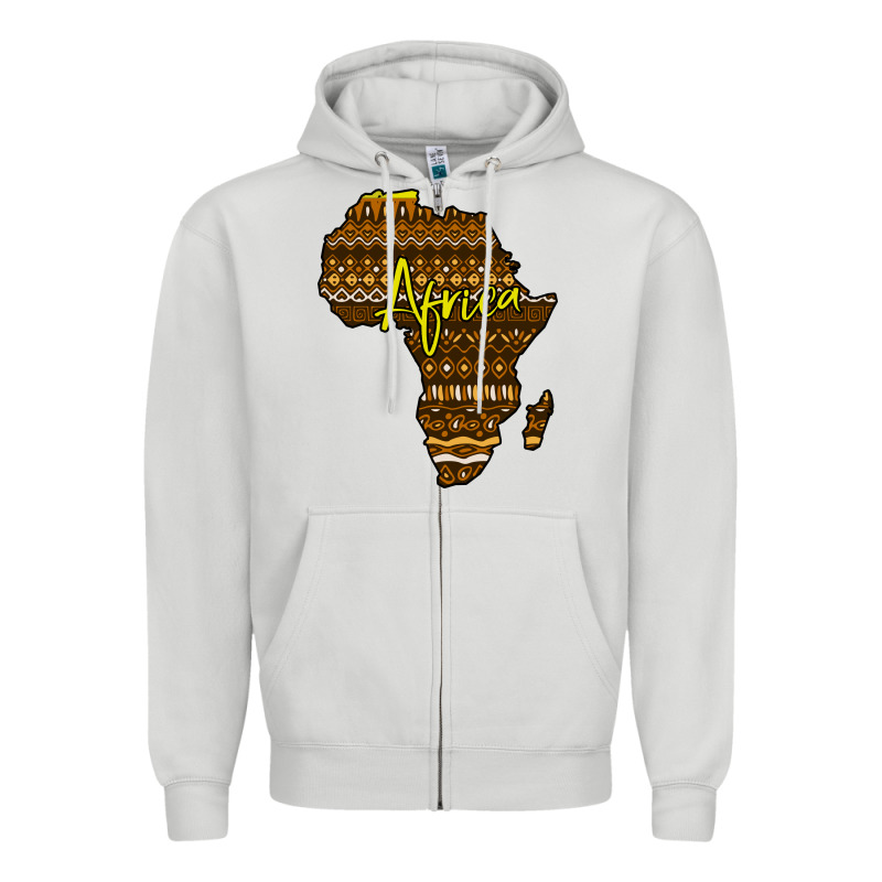 Africa Zipper Hoodie by Bettercallsaul | Teevron