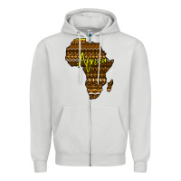 Dove Grey Africa Zipper Hoodie - Bettercallsaul