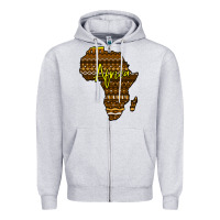 Heather Grey Africa Zipper Hoodie - Bettercallsaul