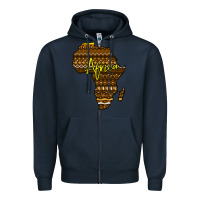 Navy Africa Zipper Hoodie - Bettercallsaul