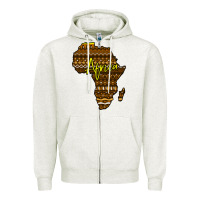 Oatmeal Heather Africa Zipper Hoodie - Bettercallsaul