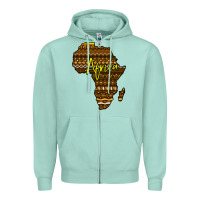 Seafoam Africa Zipper Hoodie - Bettercallsaul