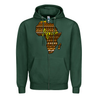 Sports Green Africa Zipper Hoodie - Bettercallsaul