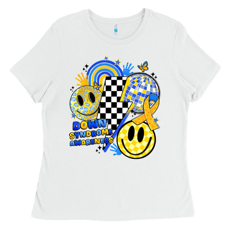 Retro Down Syndrome Awareness Ladies Tee by JahusDesignShop | Teevron
