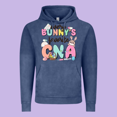 Every Bunnys Favorite Cna Vintage Hoodie Designed By Maliassmallbusiness