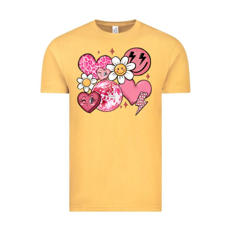 Retro Valentines Day Vintage Tee by MaliasSmallBusiness | Teevron
