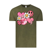 Vintage Olive retro valentines day Vintage Tee - MaliasSmallBusiness