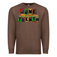 Chestnut juneteenth freeish since 1865 Premium Sweatshirt - CowGirlArtShop