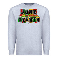Heather Grey juneteenth freeish since 1865 Premium Sweatshirt - CowGirlArtShop
