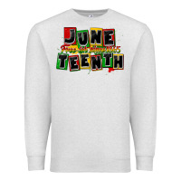 Oatmeal Heather juneteenth freeish since 1865 Premium Sweatshirt - CowGirlArtShop