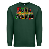 Sports Green juneteenth freeish since 1865 Premium Sweatshirt - CowGirlArtShop
