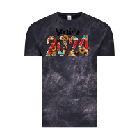 Cloud Black senior 2024 western Vintage Tee - JahusDesignShop