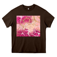 Pink Glitter Heavy Core Tee | Teevron