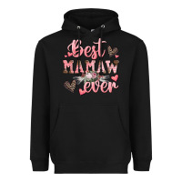 Black best mamaw ever mother's day Heavyweight Hoodie - CowGirlArtShop