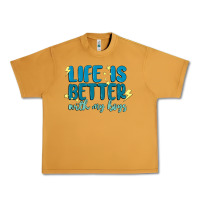 Peanut Butter life is better with my boys Urban Heavy Tee - MaliasSmallBusiness