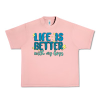 Life Is Better With My Boys Urban Heavy Tee | Teevron