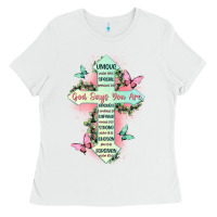 White god says you are cross Ladies Tee - JahusDesignShop