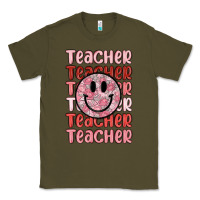 Army Green teacher Classic Tee - MaliasSmallBusiness
