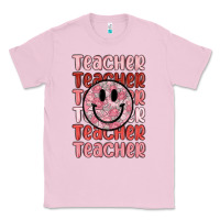 Bubblegum Pink teacher Classic Tee - MaliasSmallBusiness