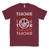 Burgundy teacher Classic Tee - MaliasSmallBusiness