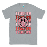 Heather Grey teacher Classic Tee - MaliasSmallBusiness