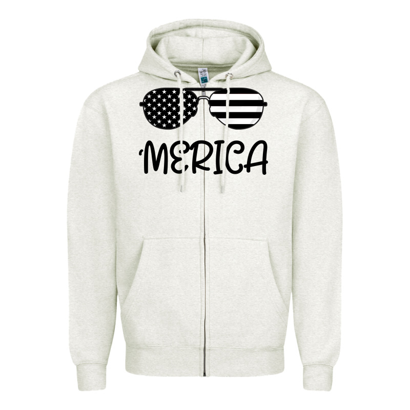 Merica Zipper Hoodie by Bettercallsaul | Teevron
