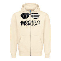 Sandshell Merica Zipper Hoodie - Bettercallsaul