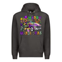 Smoke happy mardi gras truck Premium Hoodie - CowGirlArtShop