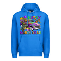 True Royal happy mardi gras truck Premium Hoodie - CowGirlArtShop