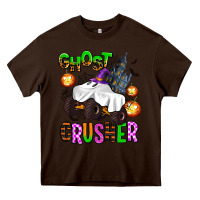 Chocolate Brown ghost crusher Heavy Core Tee - AdoDesignShop